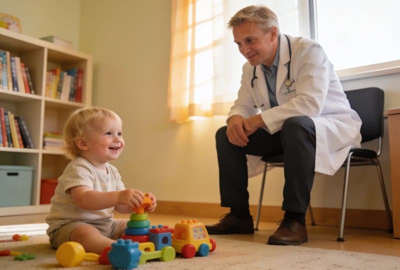Seguimiento del desarrollo infantil en la consulta de pediatría de la clínica Santiago Salud de Santiago de Compostela